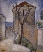 Amedeo Modigliani Tree and Houses France oil painting artist